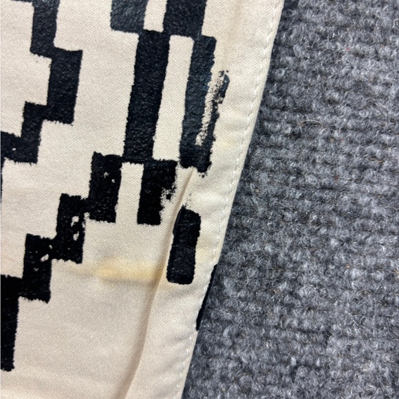 7 for All Mankind Women’s Black/White Coated Printed Abstract Skinny Jeans - 25 - Picture 11 of 12